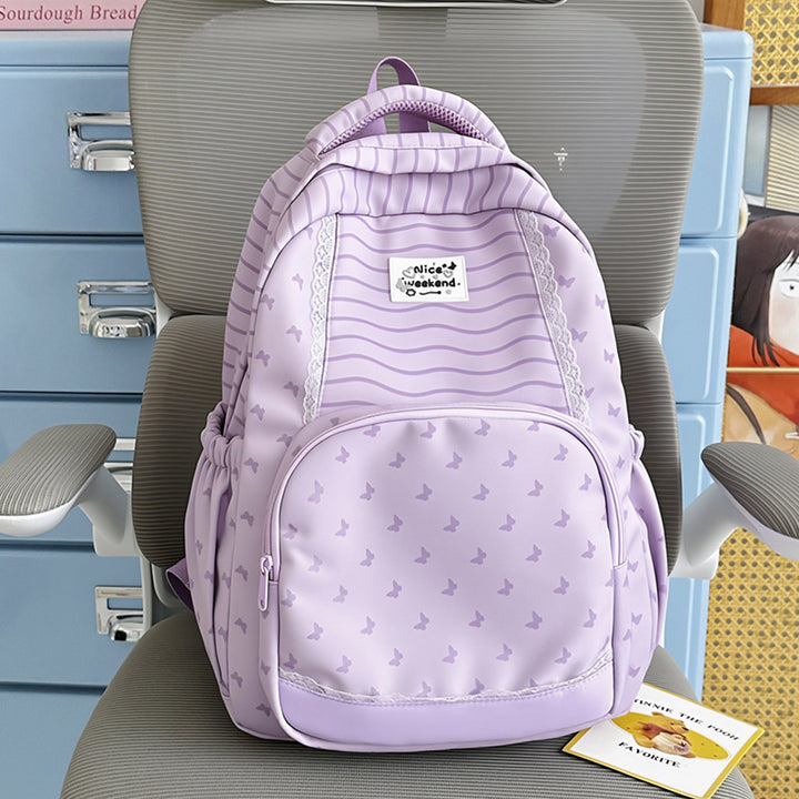 Verspielt Schmetterling-Themen Schulrucksack Karnz