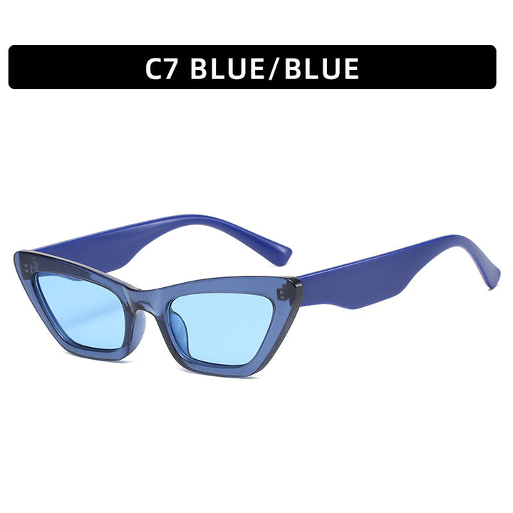 Modische Katzenaugen-Sonnenbrille