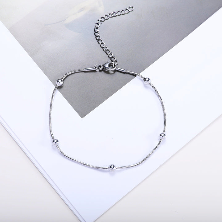 Verstellbares Perlenkette Armband Karnz