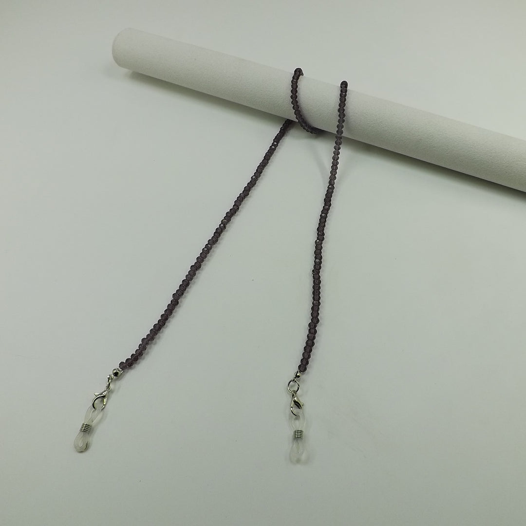 Elegante Glaskette Karnz