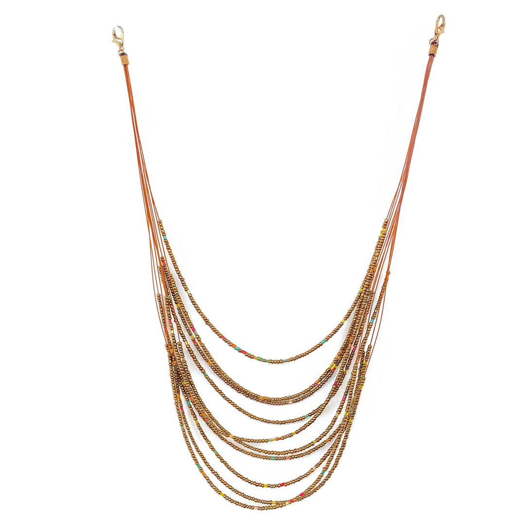 Multi-Strangige Perlenkette Karnz