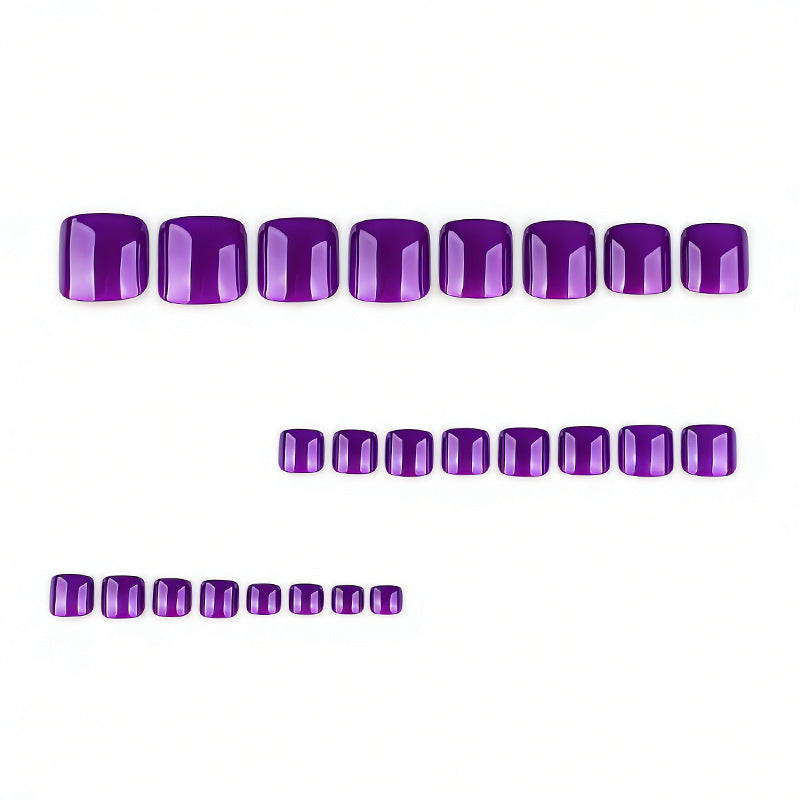 Vibrant Glossy Nail Art Karnz