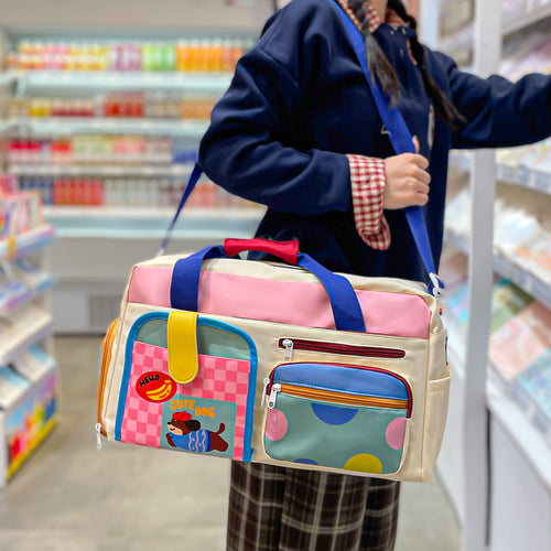Stylische Mehrfach-Taschen Reisetasche Karnz