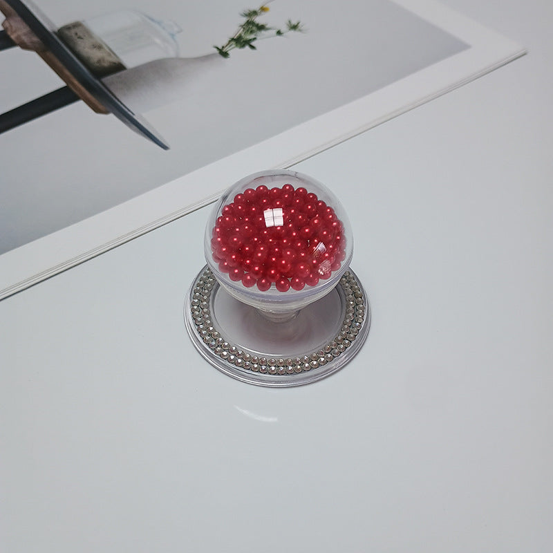 Dekorativer Beaded Kosmetikspiegel Karnz