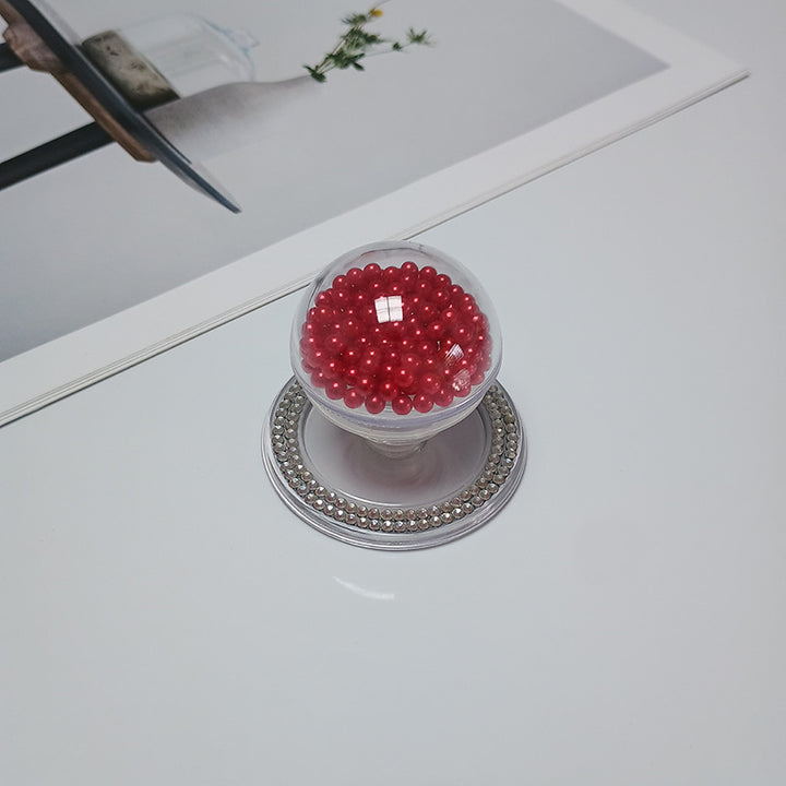 Dekorativer Beaded Kosmetikspiegel Karnz