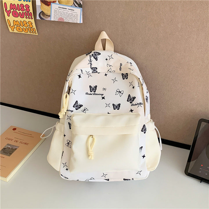 Schmetterlingsdruck Mehrfach-Taschen Rucksack