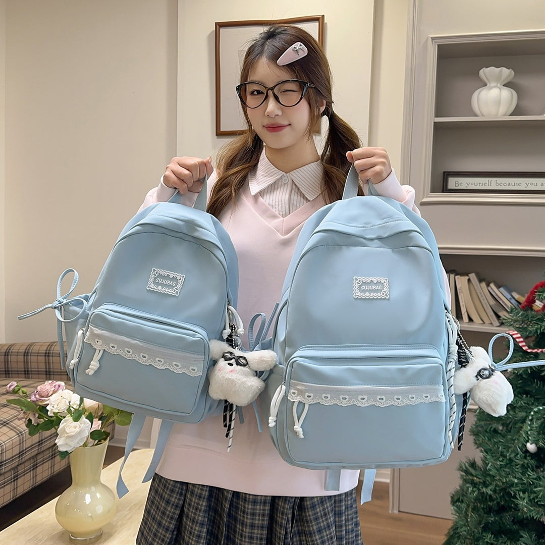 Stylischer kompakter Mini-Rucksack mit niedlichen Akzenten Karnz