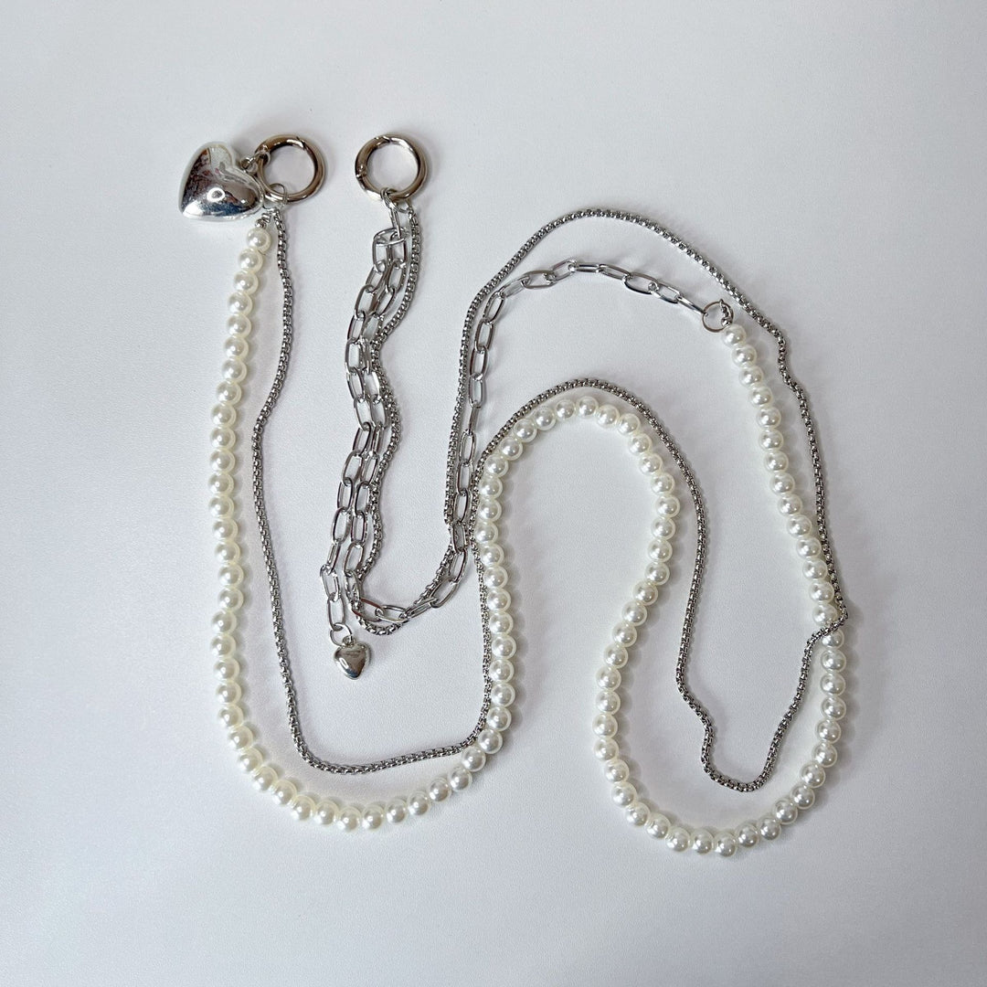 Elegante Perlen Brillenband Karnz