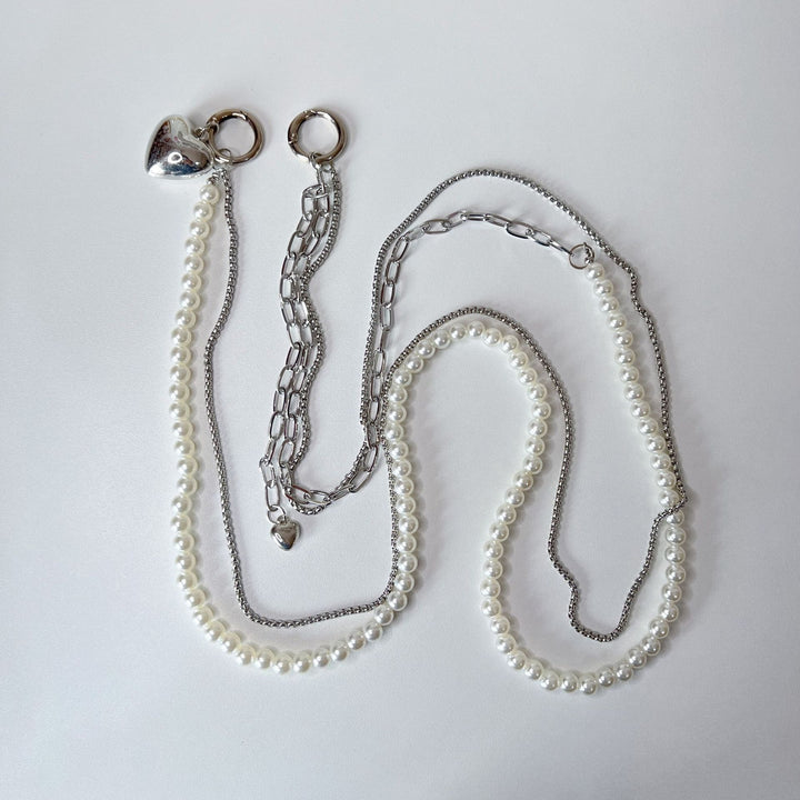 Elegante Perlen Brillenband Karnz