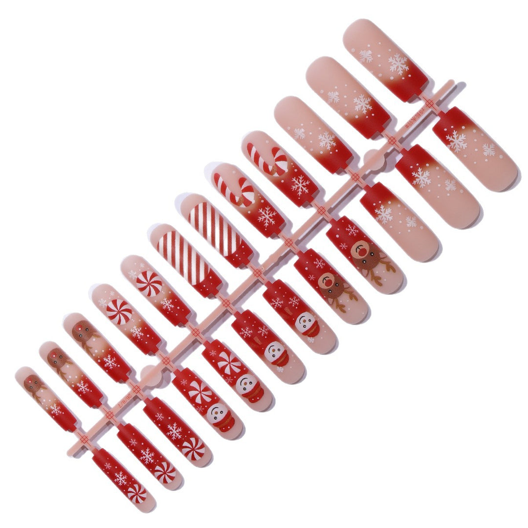 Festliches 3D Holiday Nagelkunst Set Karnz