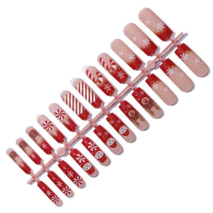 Festliches 3D Holiday Nagelkunst Set Karnz
