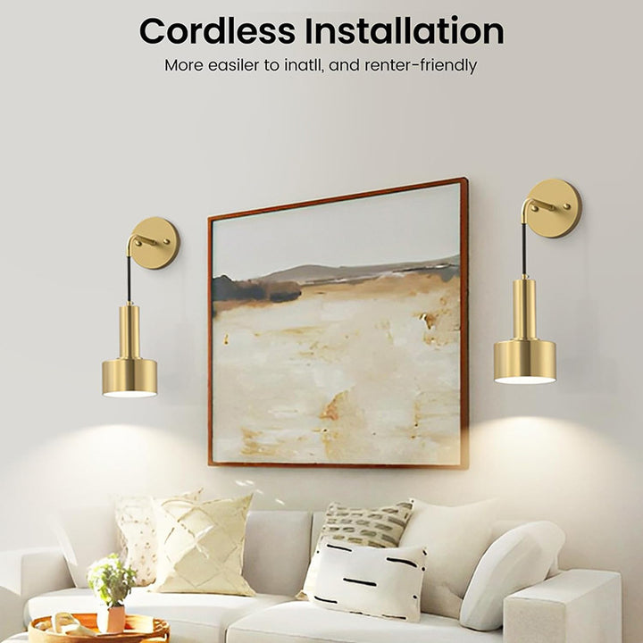 Stylische Gold Pendelleuchte