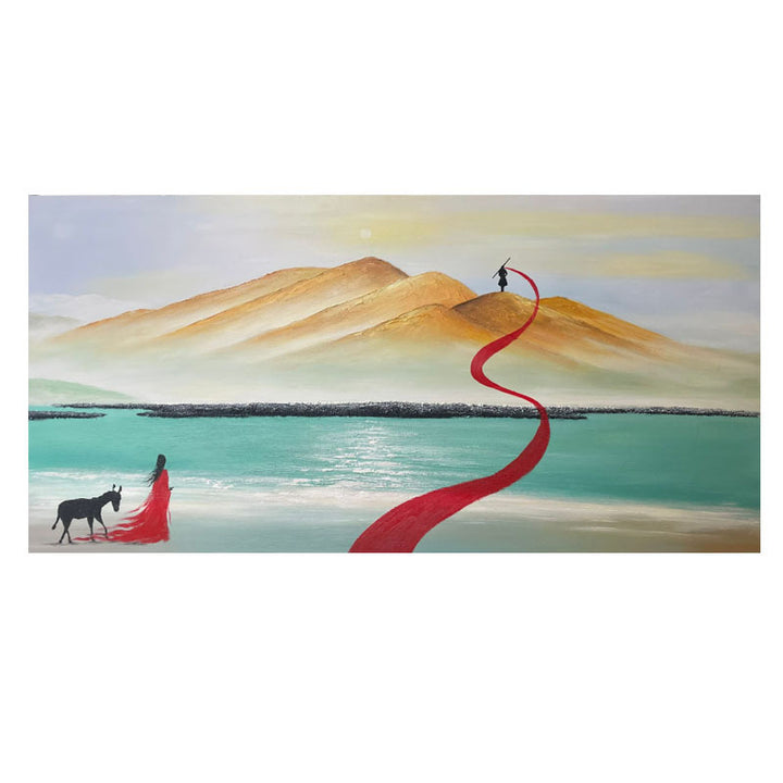 Künstlerische Landschaft Leinwand Kunstwerk