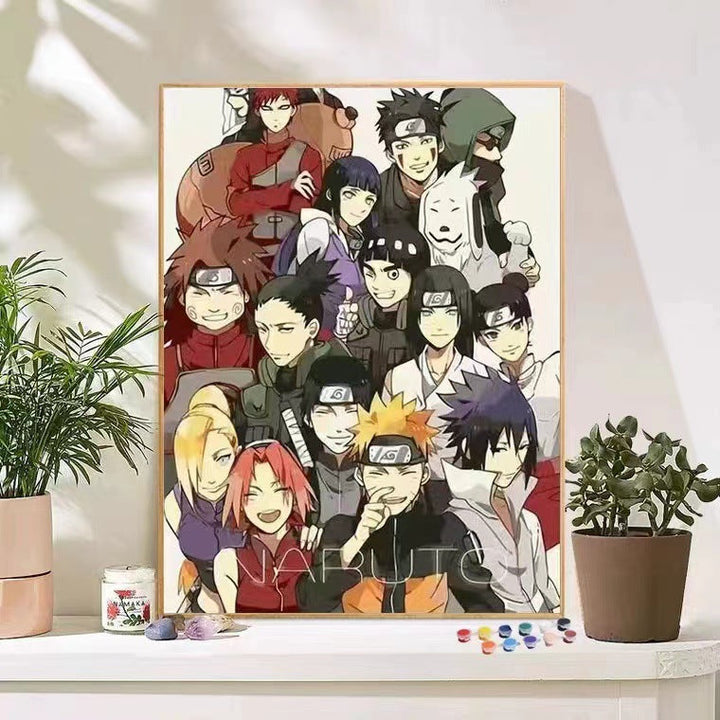 Anime-inspirierte Wandkunst Druck Karnz