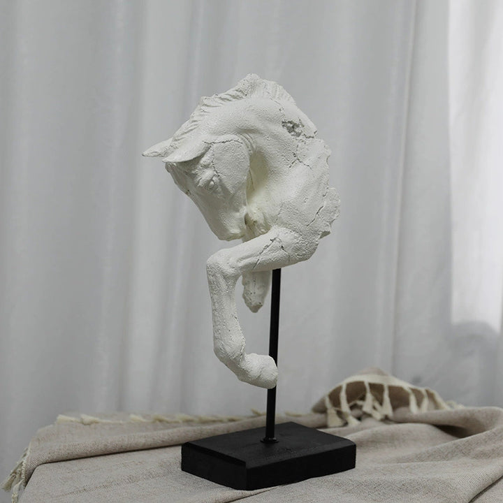 Moderne künstlerische Pferdefigurine