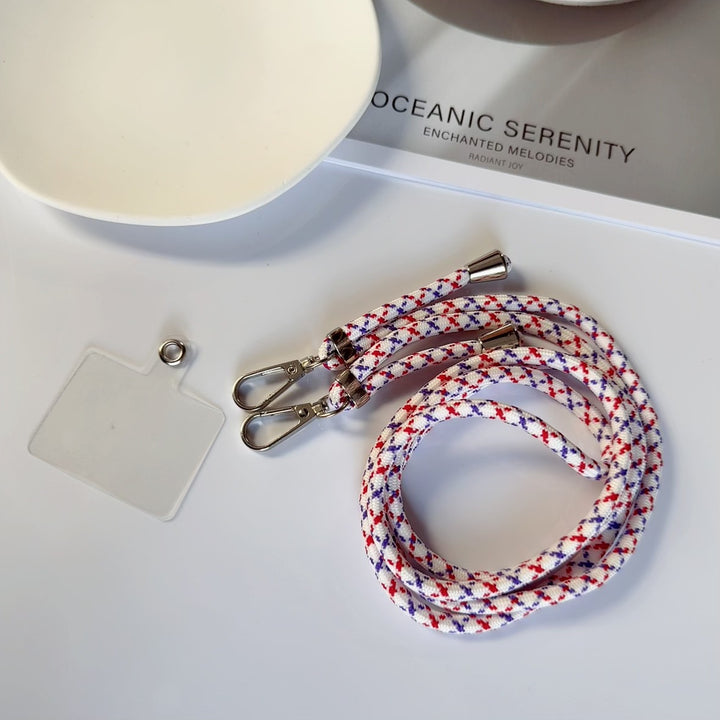 Verstellbare Lanyard mit doppelten Clips Karnz
