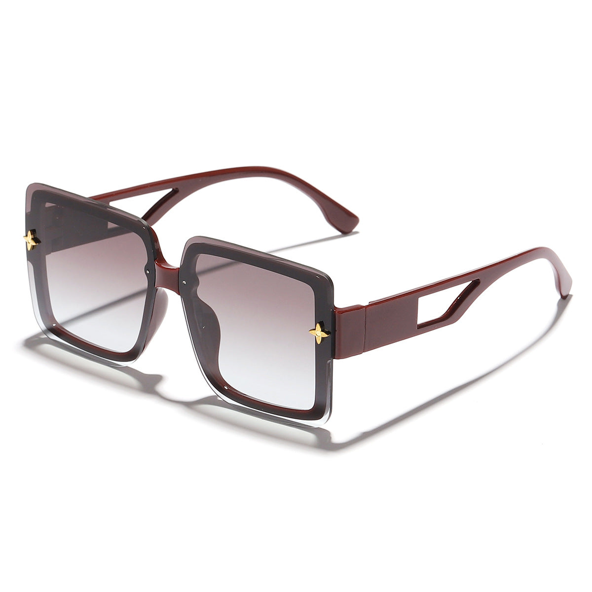 Damen modische quadratische Sonnenbrille mit elegantem Rahmen Karnz