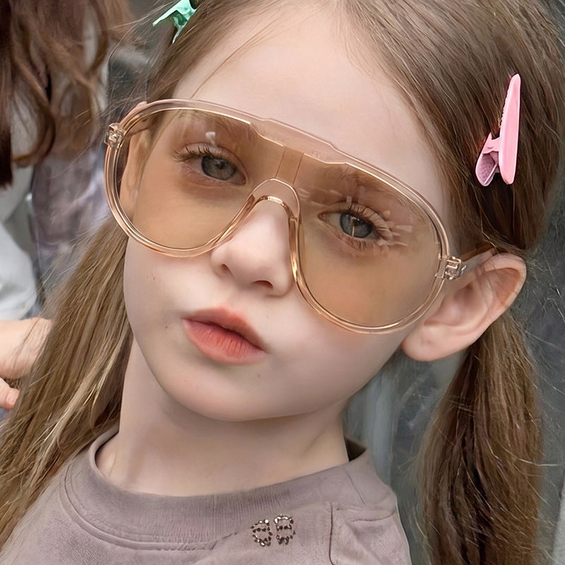 Damen modische Sport-Sonnenbrille im einzigartigen Design mit UV-Schutz und flexiblen Bügeln Karnz