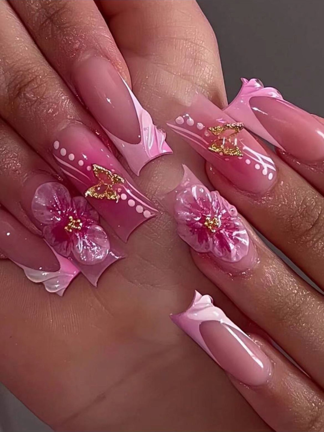 Künstlerische Florale Nagelverbesserungen Karnz 1787977694