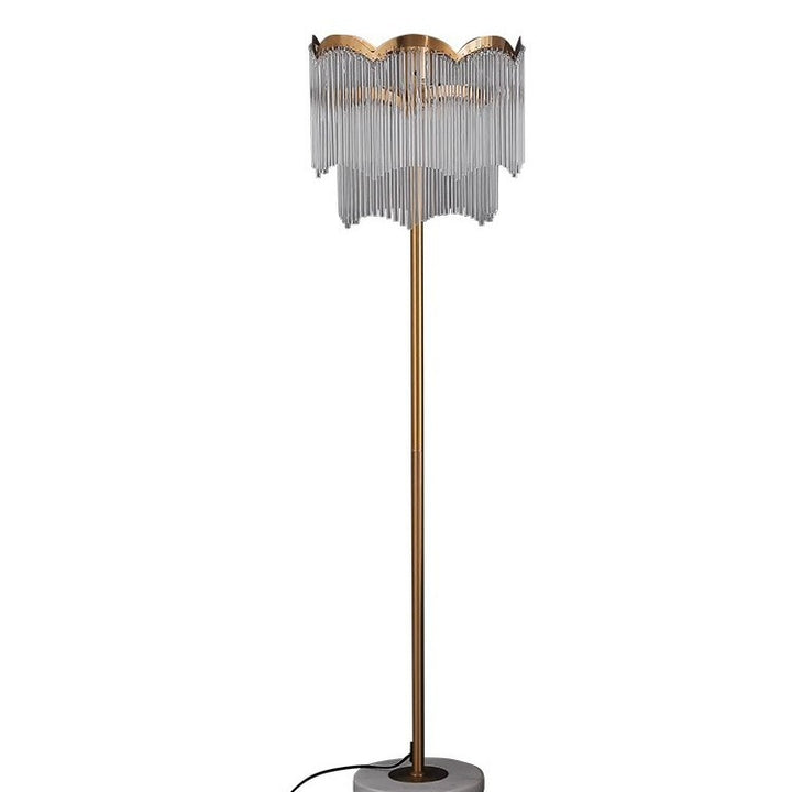 Moderne Kristallglas Stehlampe