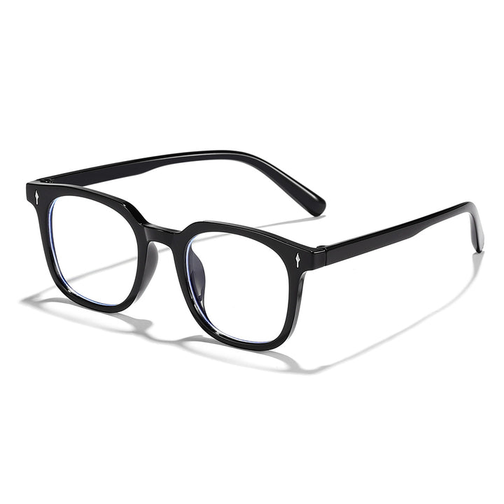 Damen modische Sonnenbrille mit transparentem Rahmen und UV-Schutz Karnz