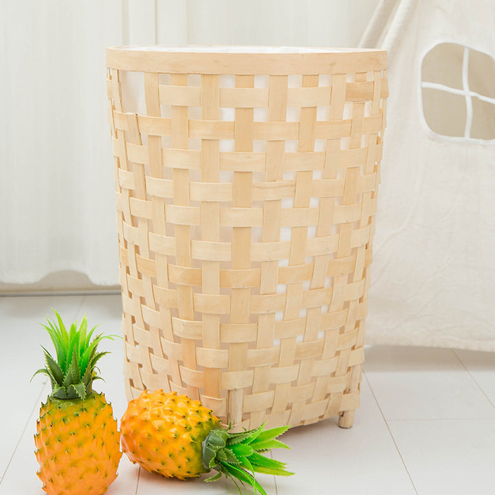 Woven Storage Basket for Books and Home Decor Karnz