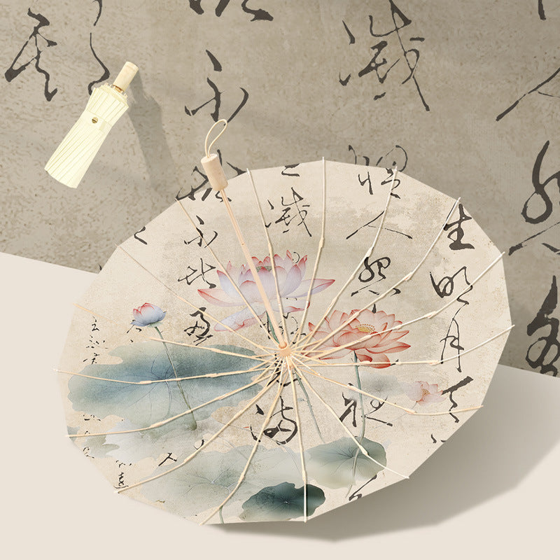 Damen eleganter Designer-Regenschirm mit floralem Muster Karnz