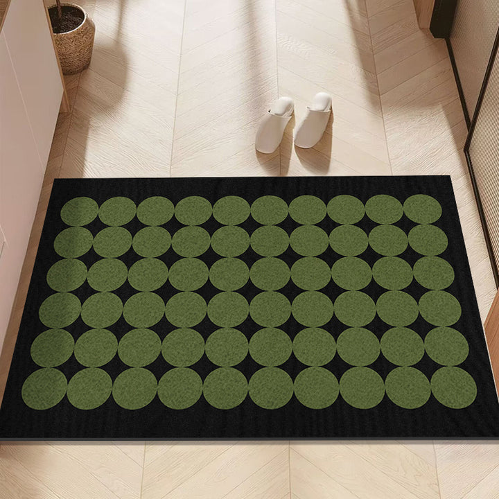 Moderner geometrischer Musterteppich