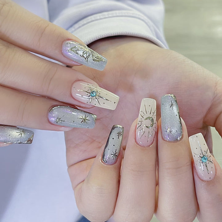 Celestial-Design Press-On Nagelkunst Set