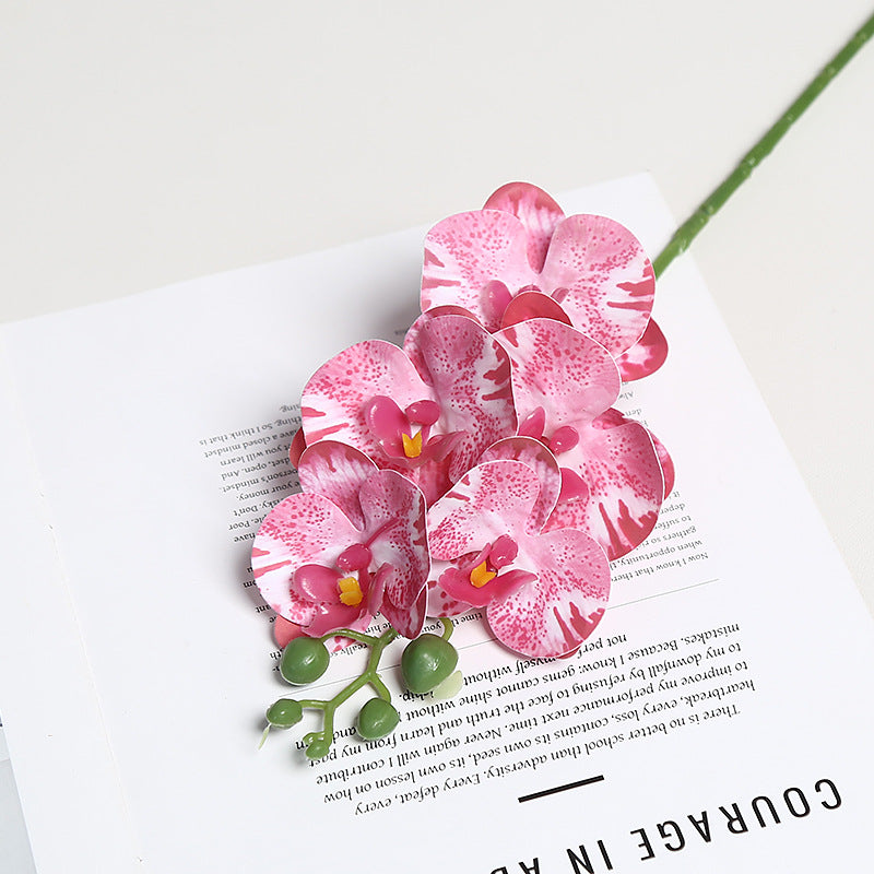 Realistische Orchideenblütenstängel