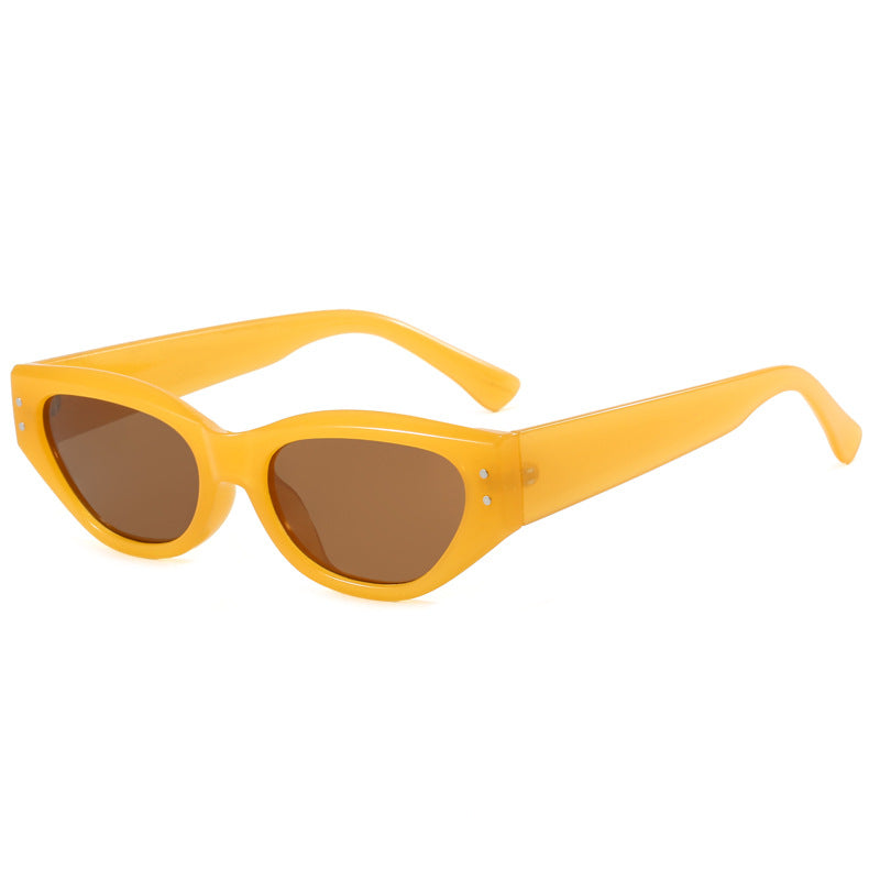 Damen Stylische Cat-Eye-Sonnenbrille mit hochwertigem Design Karnz