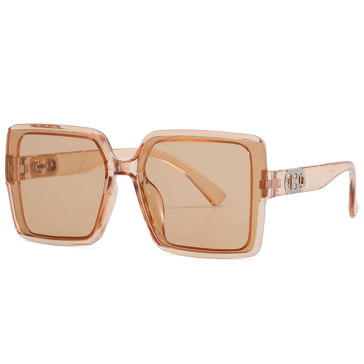 Damen großformatige Sonnenbrille mit hochmodernem Design Karnz