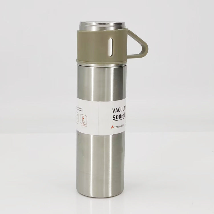 Damen Isolierflasche mit integrierten Tassen Karnz