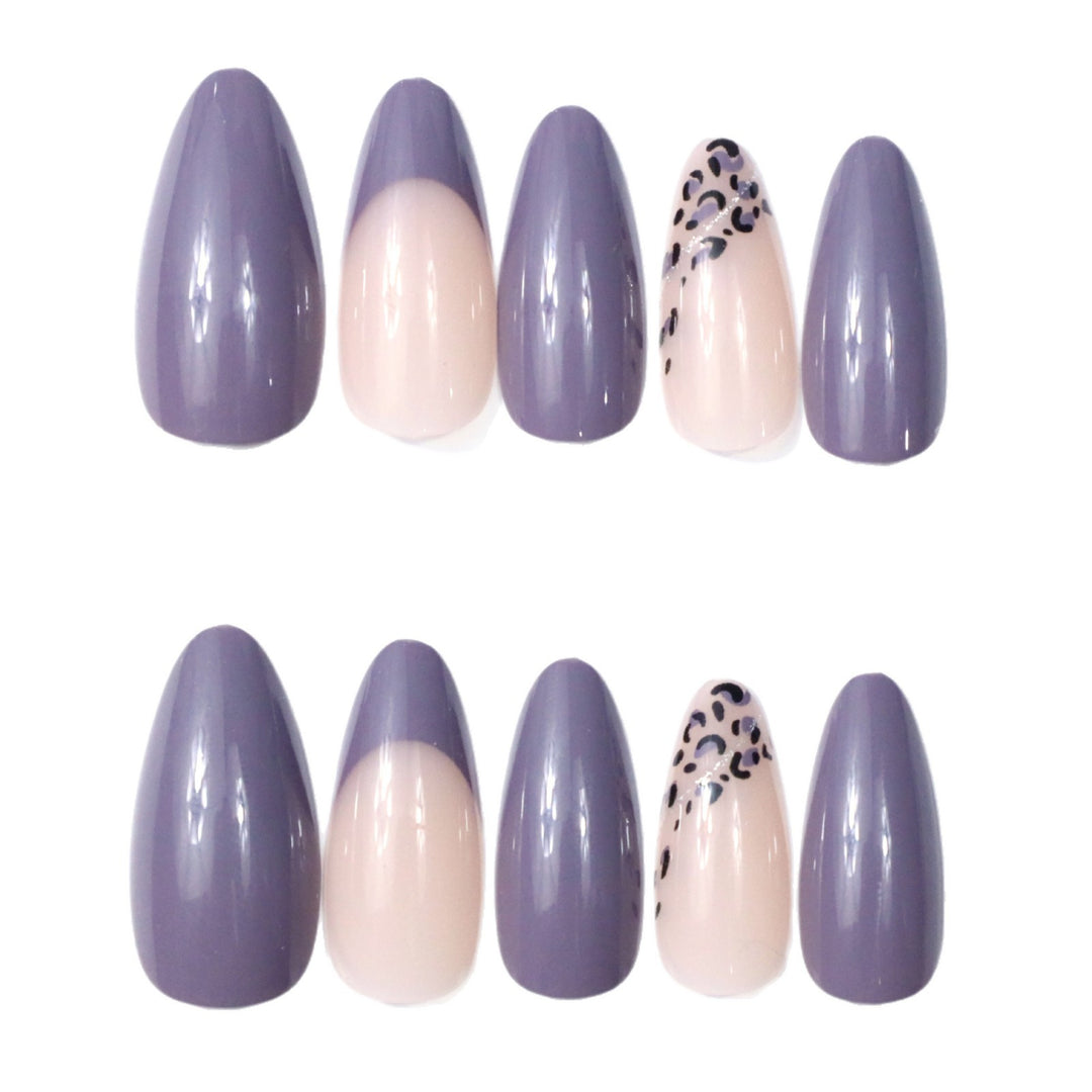 Elegante Ombré Stiletto Nagelkunst Extensions Karnz