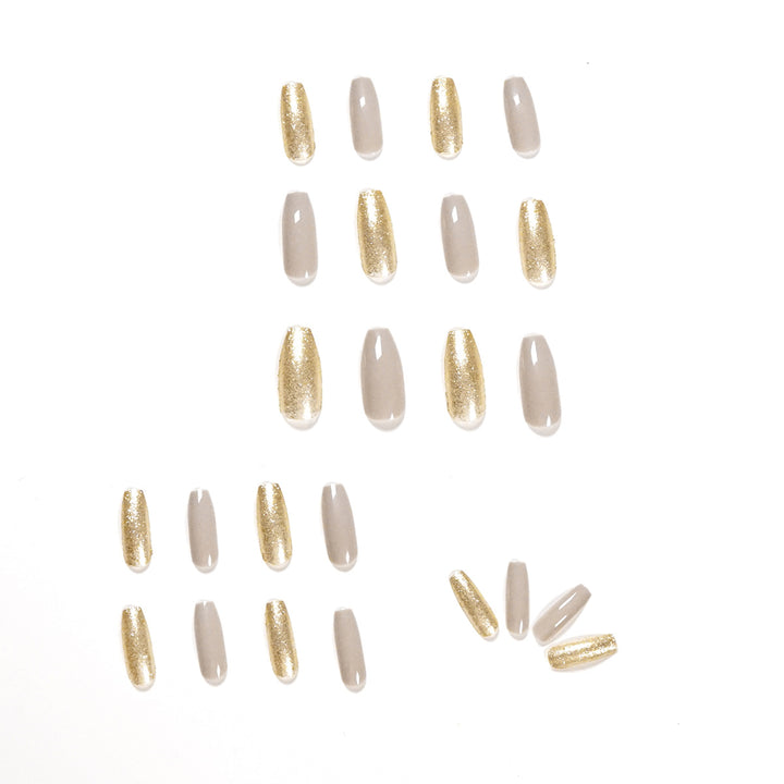 Künstliche Glitzer-Nägel Karnz