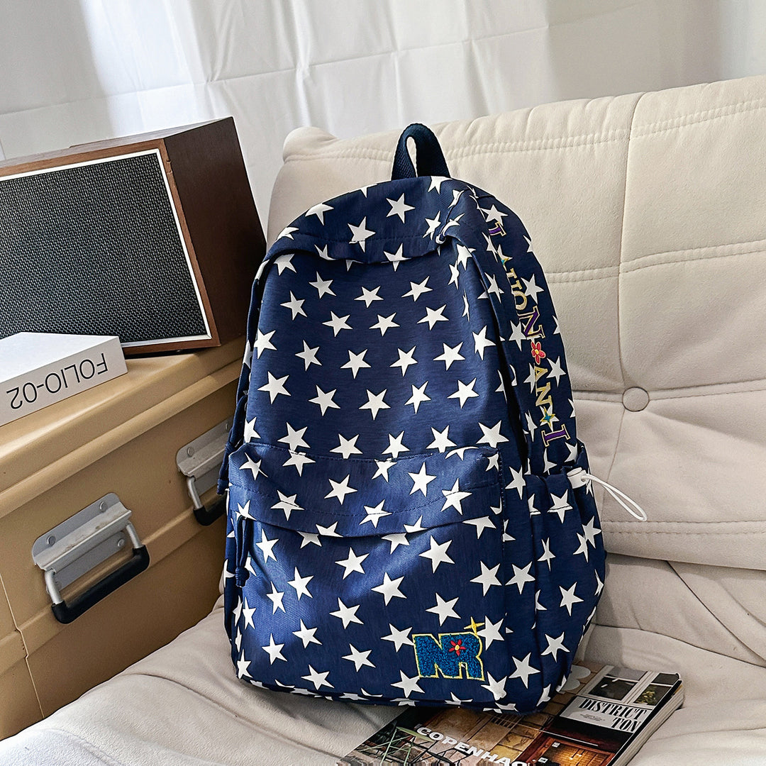 Stylischer Sternenmuster-Rucksack Karnz 1791204182