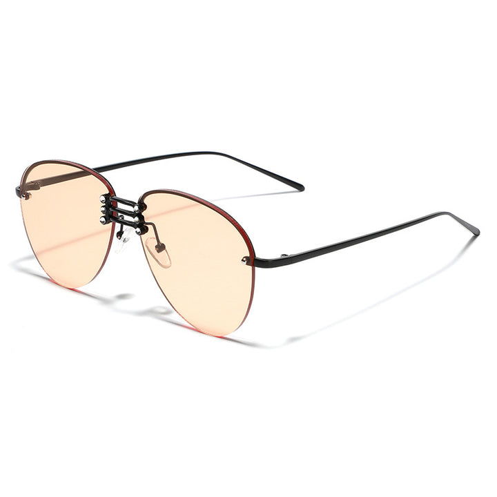 Damen modische Sonnenbrille im Vintage-Stil Karnz