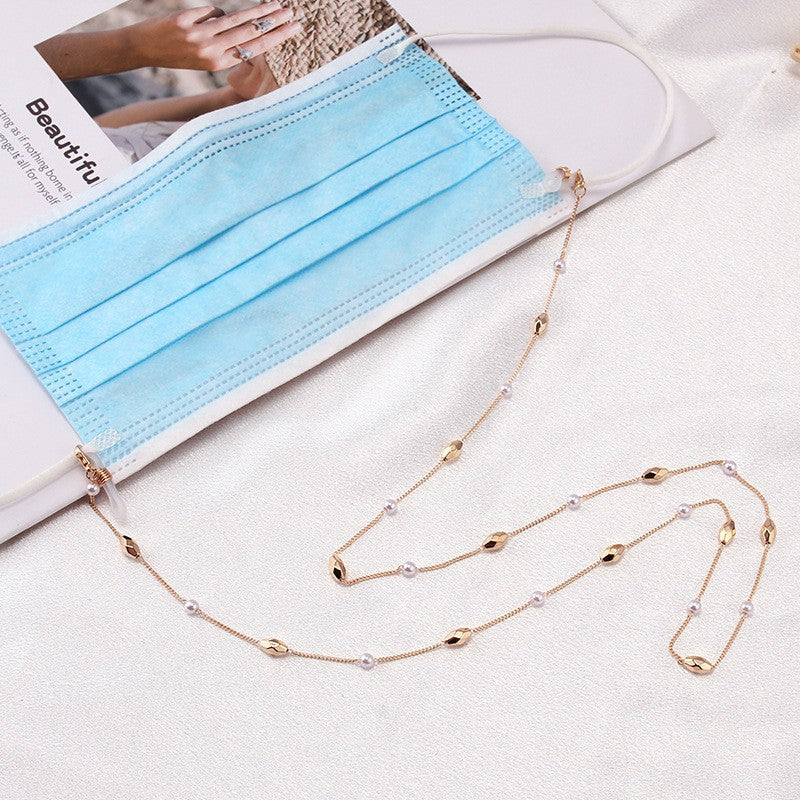 Herz Anhänger Brille Kette Karnz