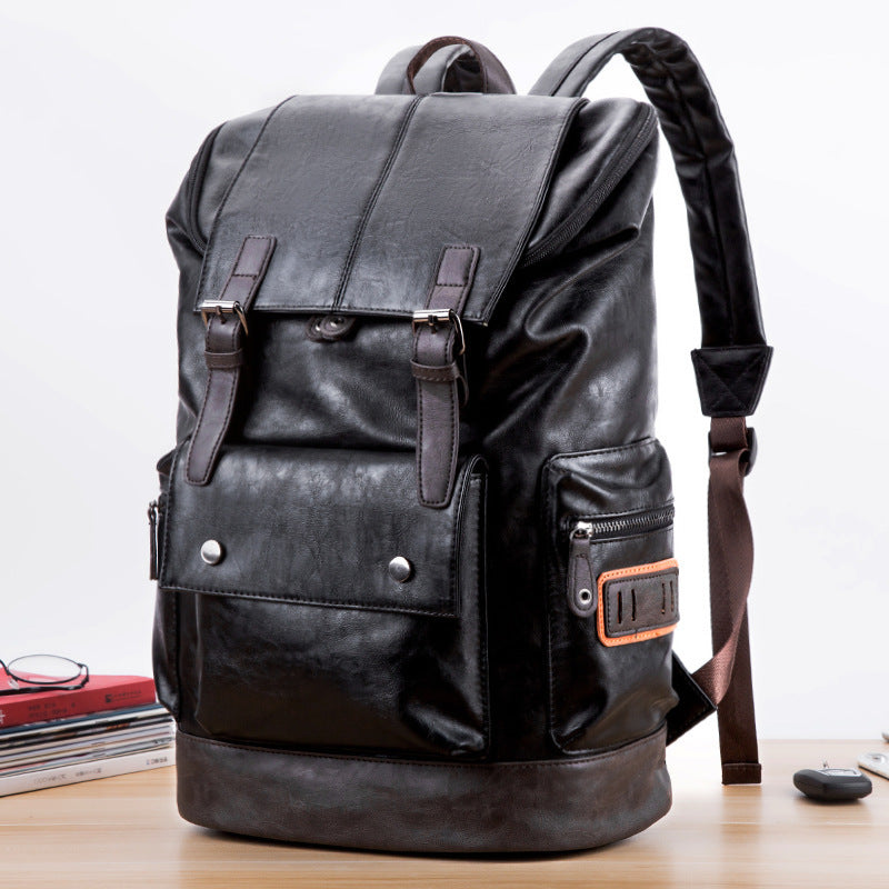 Strapazierfähiger und Eleganter Rucksack Aus Hochwertigem Kunstleder Karnz