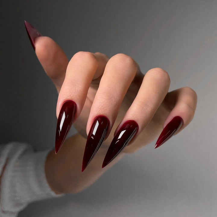 Scharfe elegante Stiletto-Nagelkunstverlängerungen Karnz