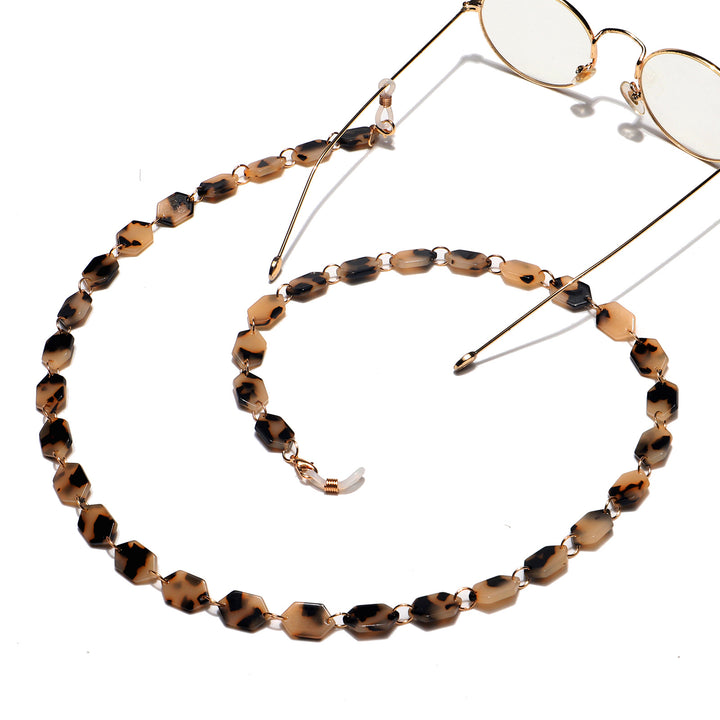 Geometrische Brillen Kette Karnz