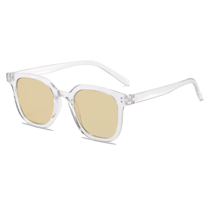 Stylische Retro Quadrat Sonnenbrille Karnz