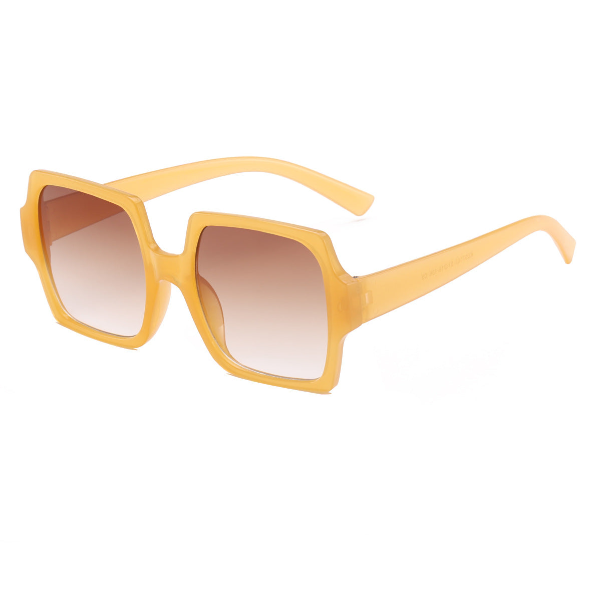 Damen stilvolle oversized Sonnenbrille mit elegantem Leoprint Karnz