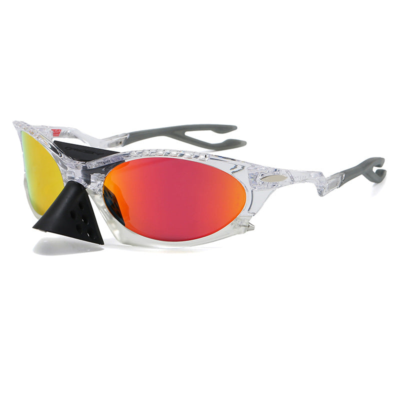 Damen Sportliche Outdoor-Sonnenbrille mit UV-Schutz und ergonomischem Design Karnz
