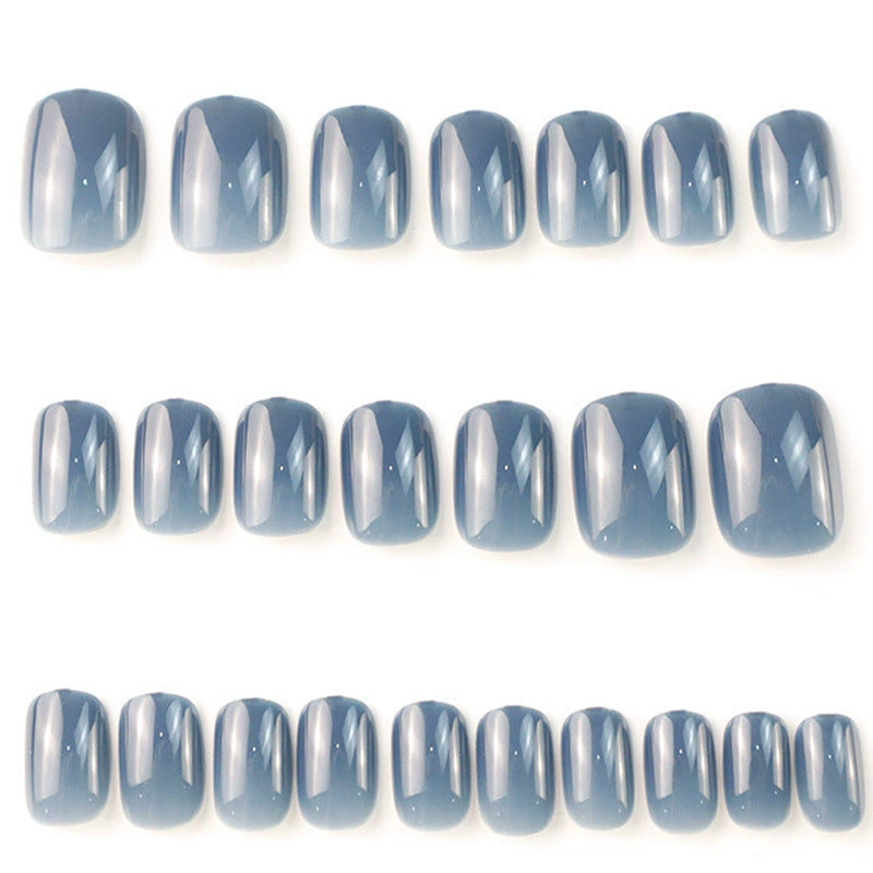 Glänzendes Press-On-Nagelset mit funkelndem Finish Karnz