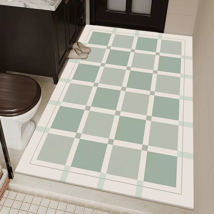 Modernes Badezimmer-Teppich