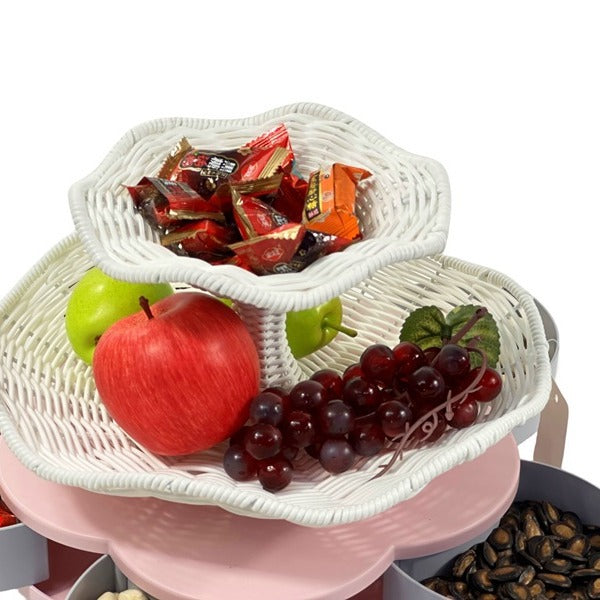 Damen Etagere aus geflochtenem Material Karnz