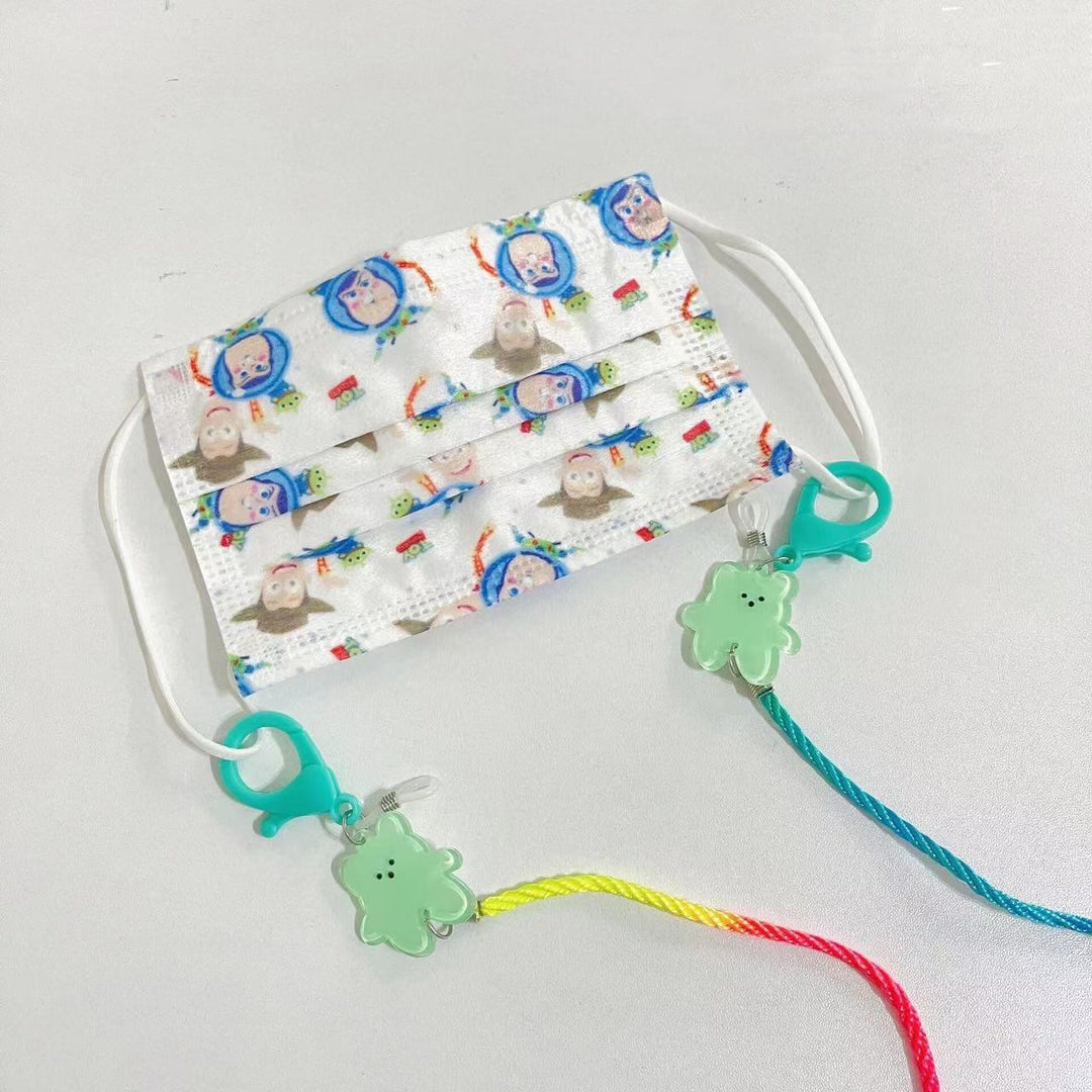Maskenhalter mit Buntem Zubehör Karnz