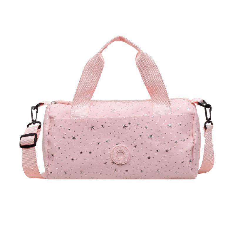 Stylische Sport-Duffle mit Sternmuster