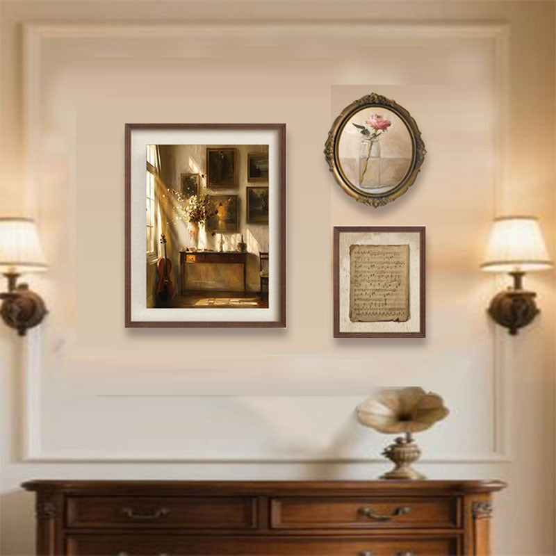 Vintage Stil Galerie Wand Kollektion